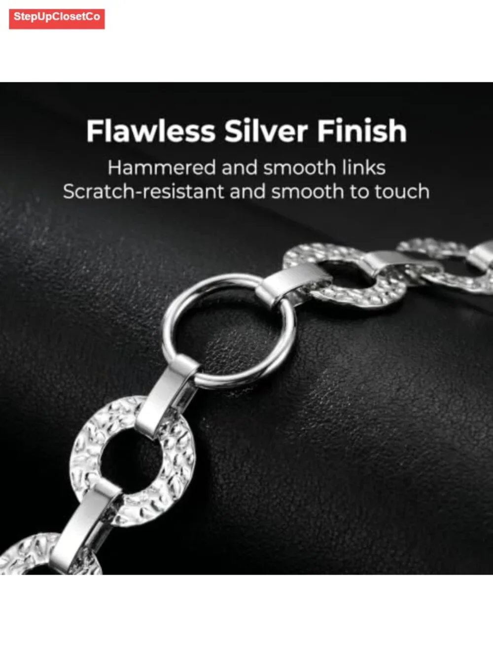 Adjustable Chain Belt for Women - High Polished Alloy Waist Chain - Fashion